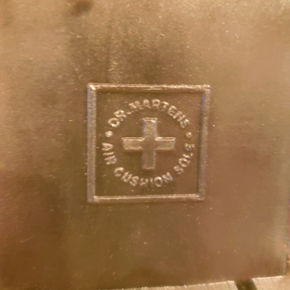 Dr. Martins AUDRICK WHITE STITCH LEATHER PLATFORM SHOES - Picture 4 of 9